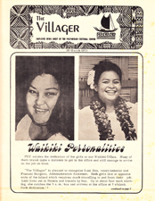 VILLAGER 3-75 COVER